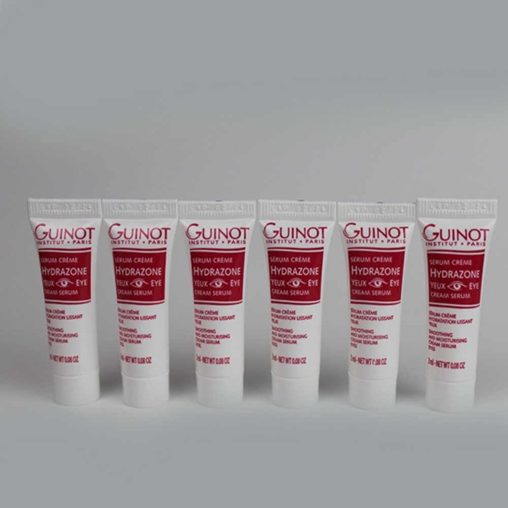 Guinot Hydrazone eye cream serum smoothing and moisturizing 6 Trial Tubes